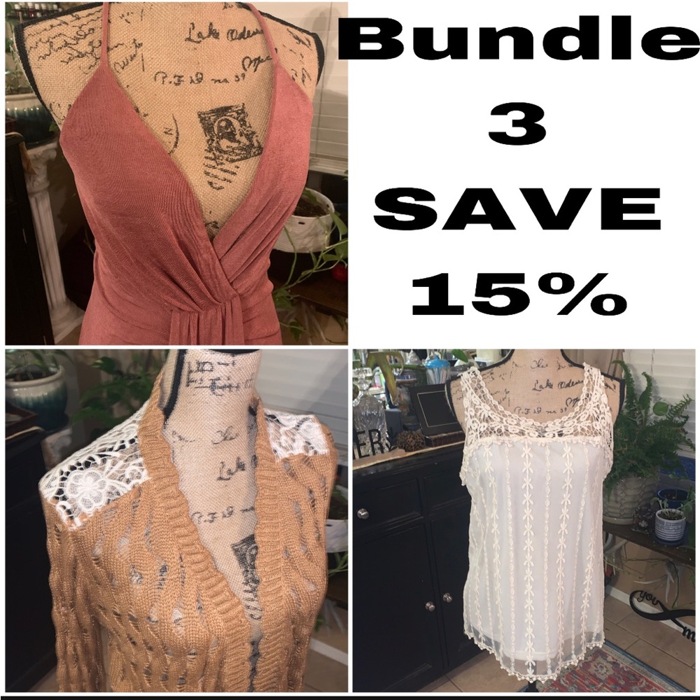 Bundle 3 and save 15%